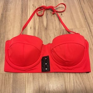 Red Asos Bikini Top